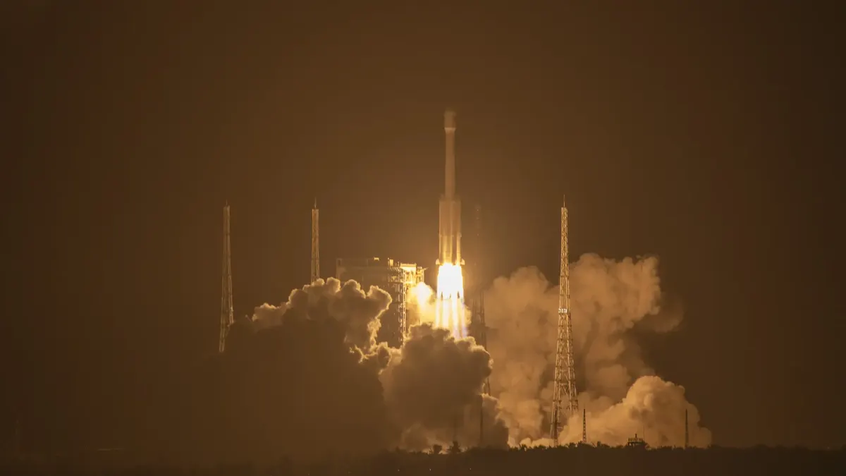 Китайська ракета «Чанчжен-7A» вибухнула через 85 секунд після старту