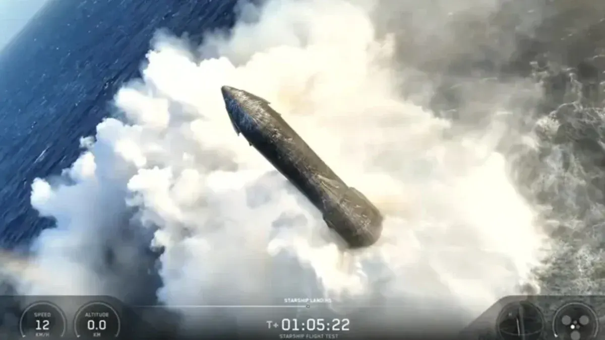 Starship V3 здійснив м’яку посадку та вивів нові Starlink