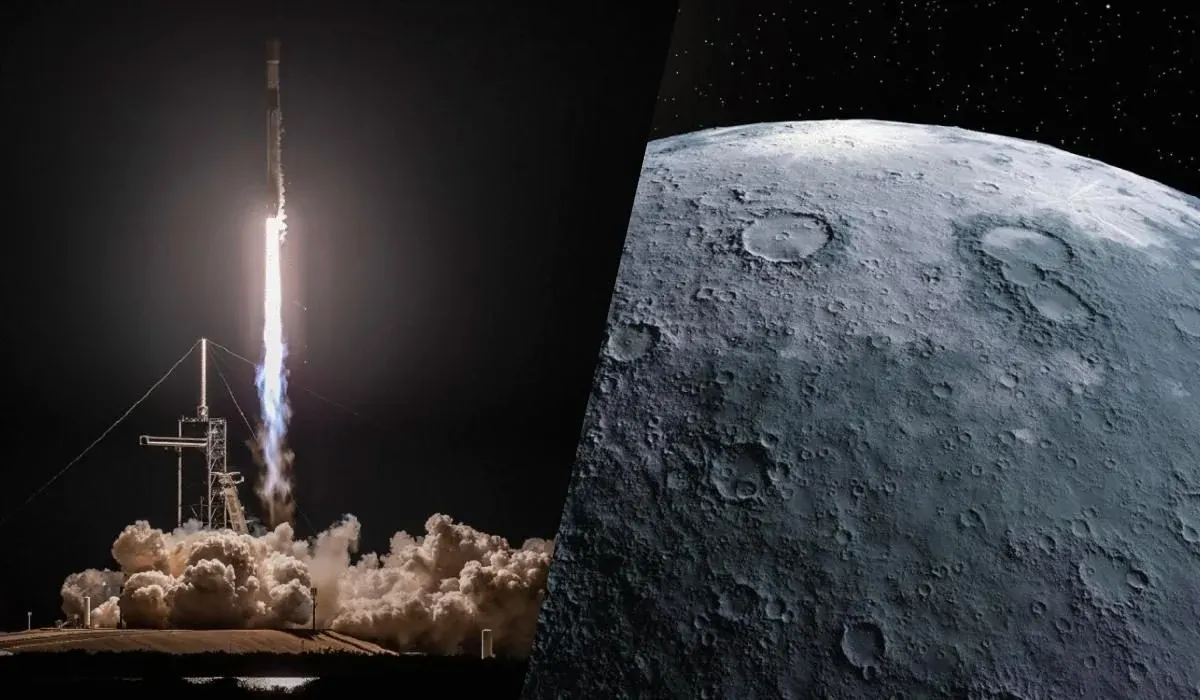 Верхній ступінь Falcon 9 зіткнеться з Місяцем 5 серпня