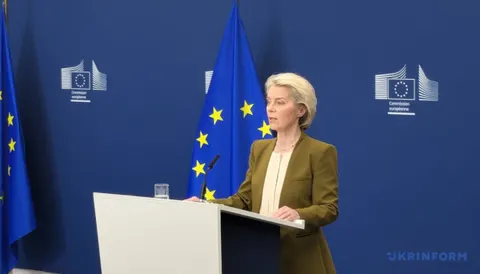 Фон дер Ляєн у Парижі: космос — новий рубіж безпеки Європи