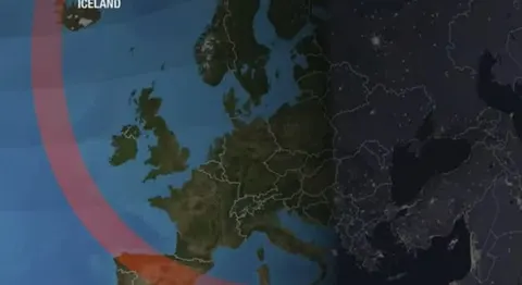 NASA на мапі затемнення показала Крим частиною Росії