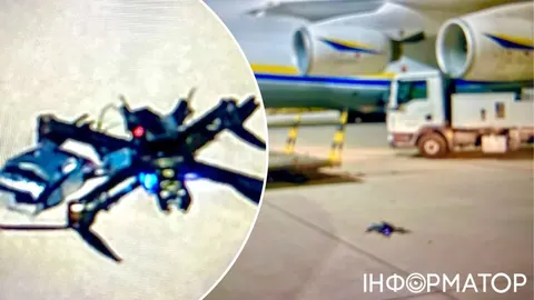 У Лейпцигу працівник аеропорту знешкодив дрон з вибухівкою біля українських літа