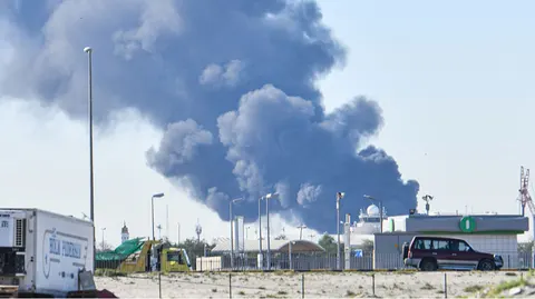 Супутник зафіксував пожежу на НПЗ Saudi Aramco після атаки хуситів