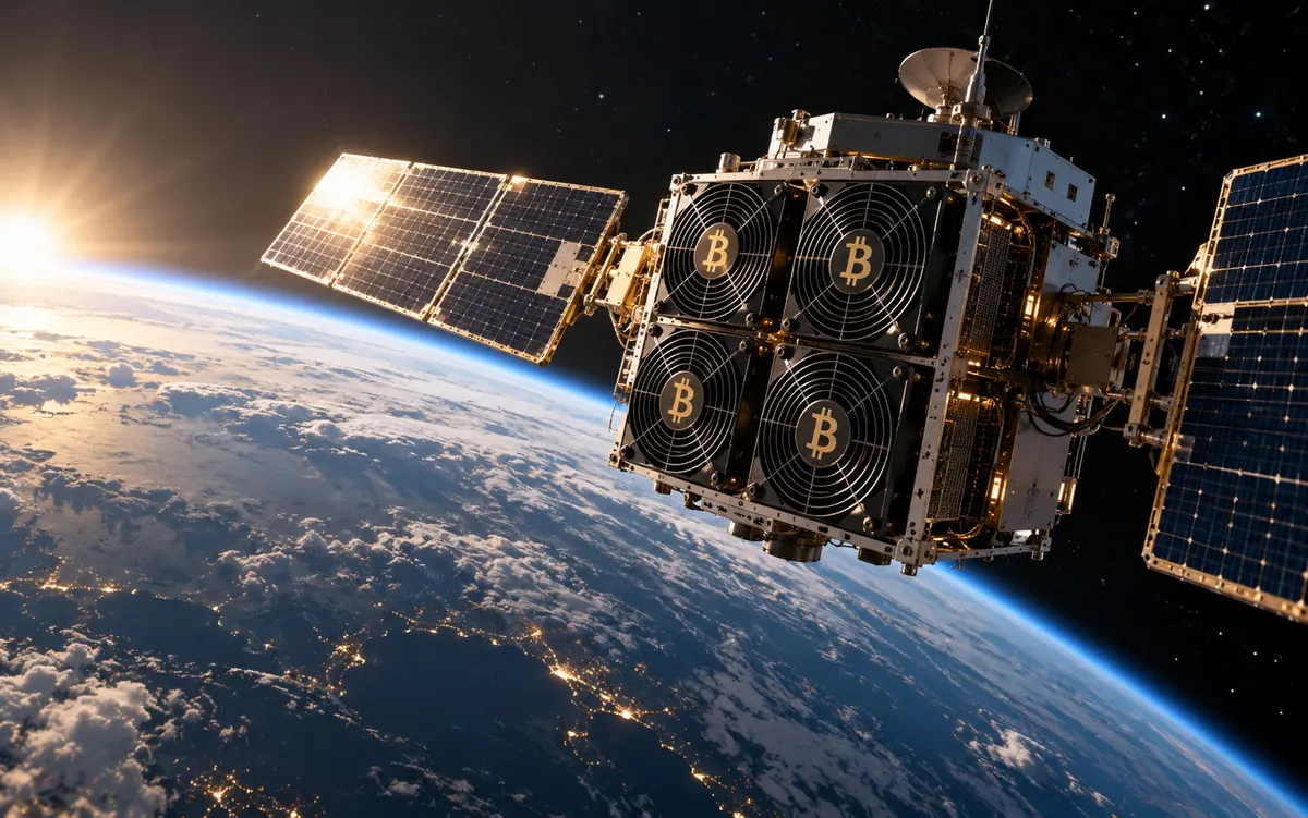 Starcloud планує майнити біткоїн на орбіті вже цього року