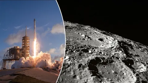 Корейський зонд Danuri сфотографував місце падіння ступеня Falcon 9 на Місяці