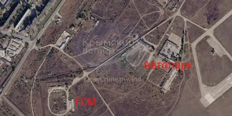 Супутники зафіксували пожежу на аеродромі Джанкой у Криму