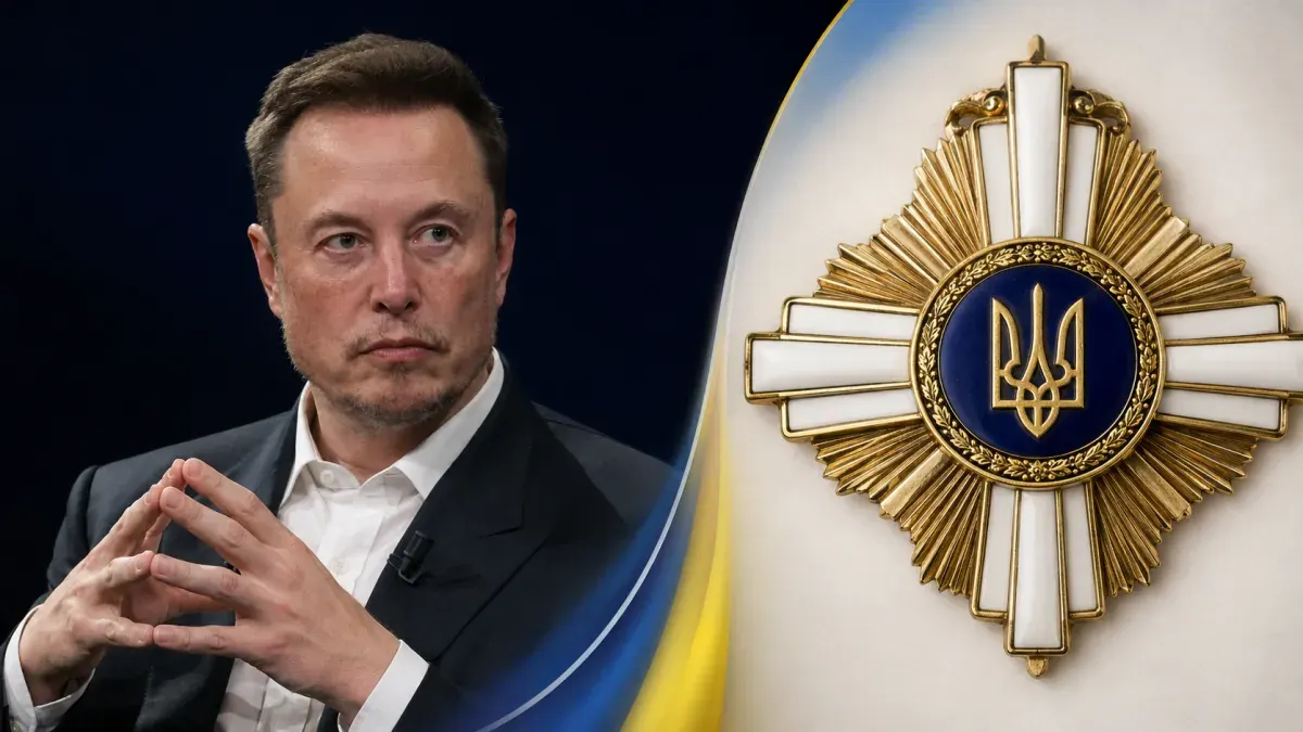 Ілон Маск отримав орден Свободи: указ Зеленського від 26 серпня