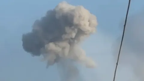 Супутники зафіксували пожежу на аеродромі Джанкой у Криму