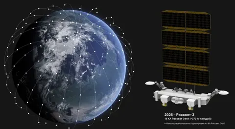 «Рассвет-3»: російський аналог Starlink застряг на 507 км замість 800