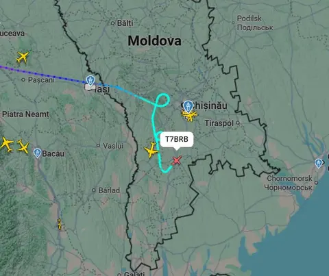 Над аеропортом Кишинева помітили реактивний БПЛА: Румунія оголосила тривогу