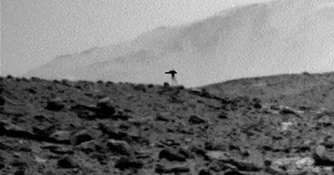«Медуза» на Марсі: Curiosity зафіксував аномалію на знімку