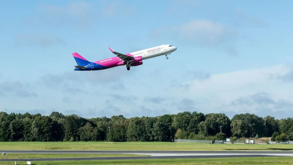 Wizz Air скасував зліт через тріщину в ілюмінаторі
