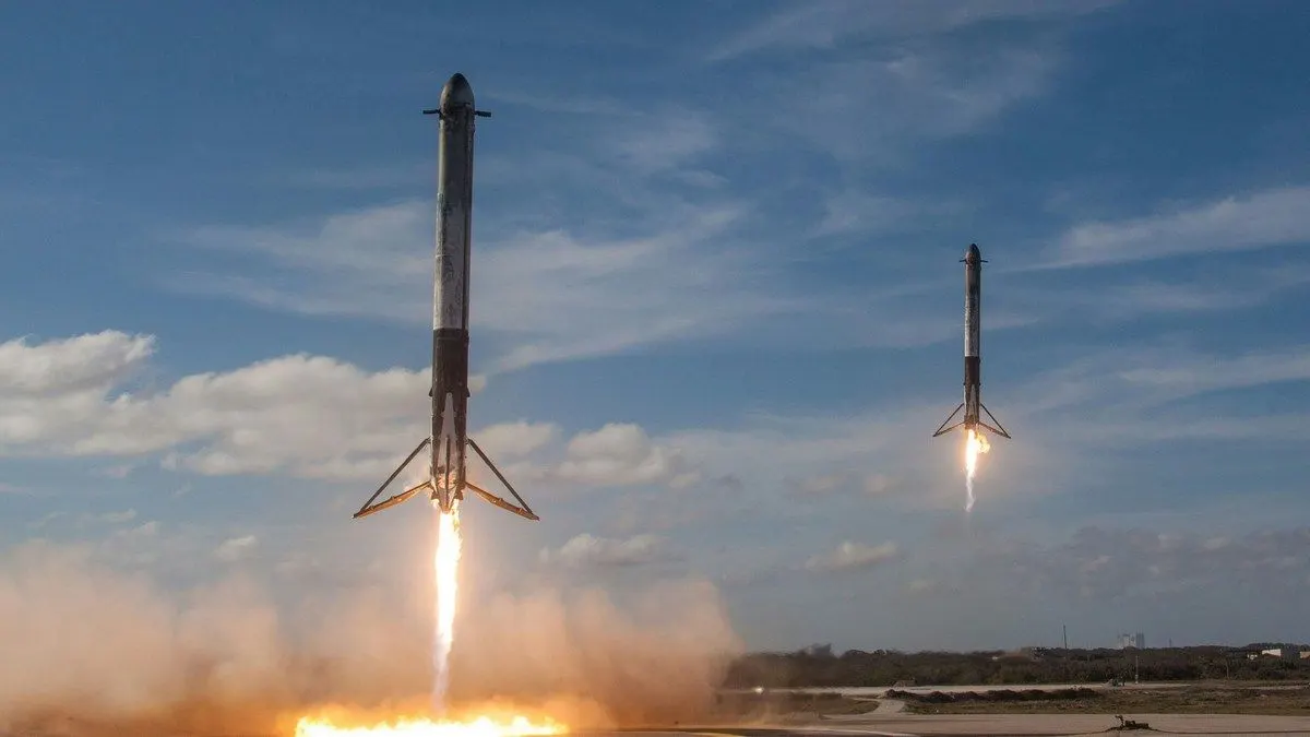 SpaceX уперше в історії виконала 100 запусків за рік